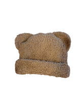 Load image into Gallery viewer, Fluffy teddy Peach Bear Hat