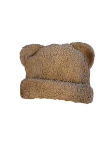 Fluffy teddy Peach Bear Hat
