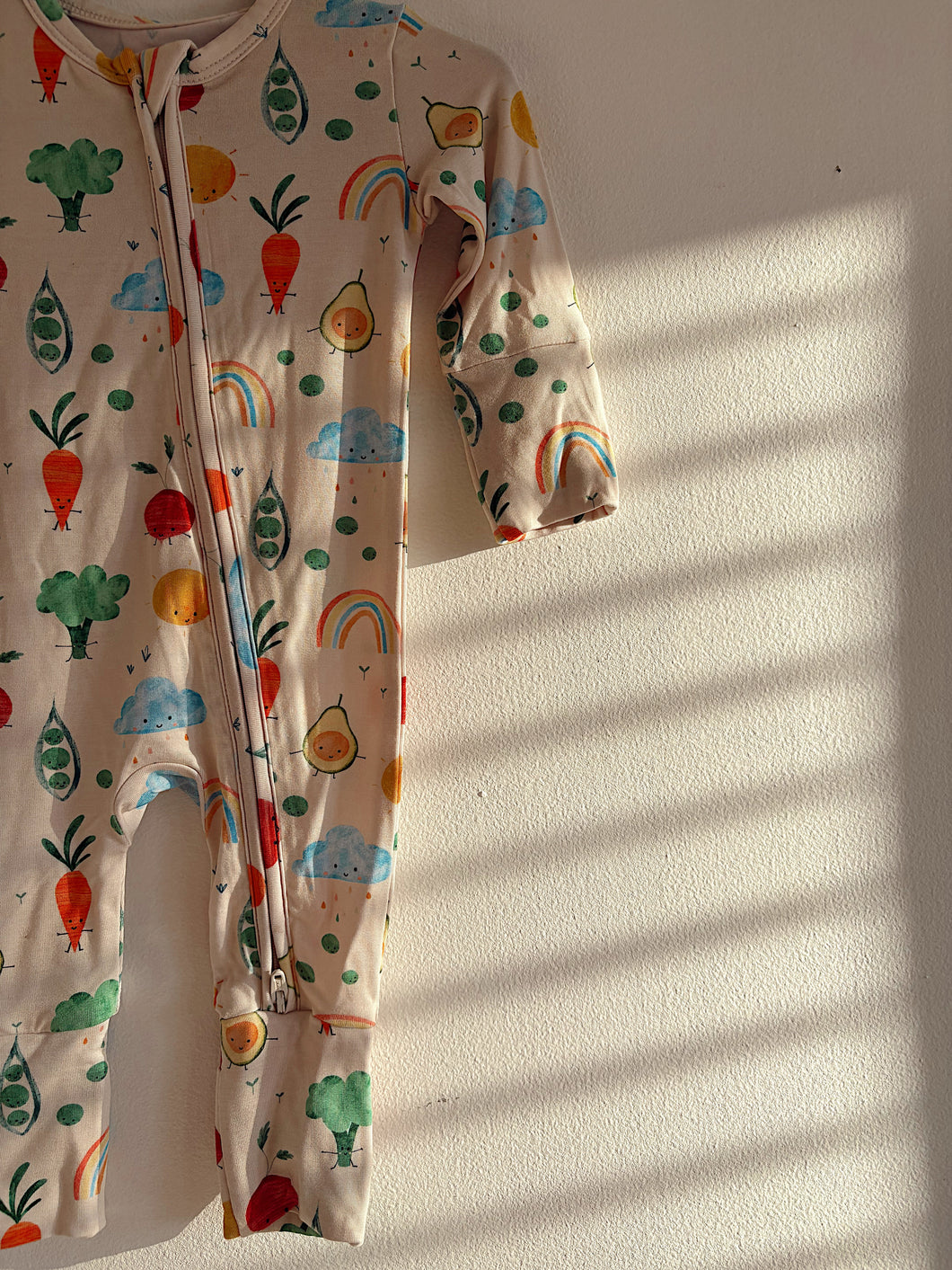 Veggie Crew- Zippered Romper