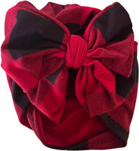 Load image into Gallery viewer, Buffalo Plaid Headwrap