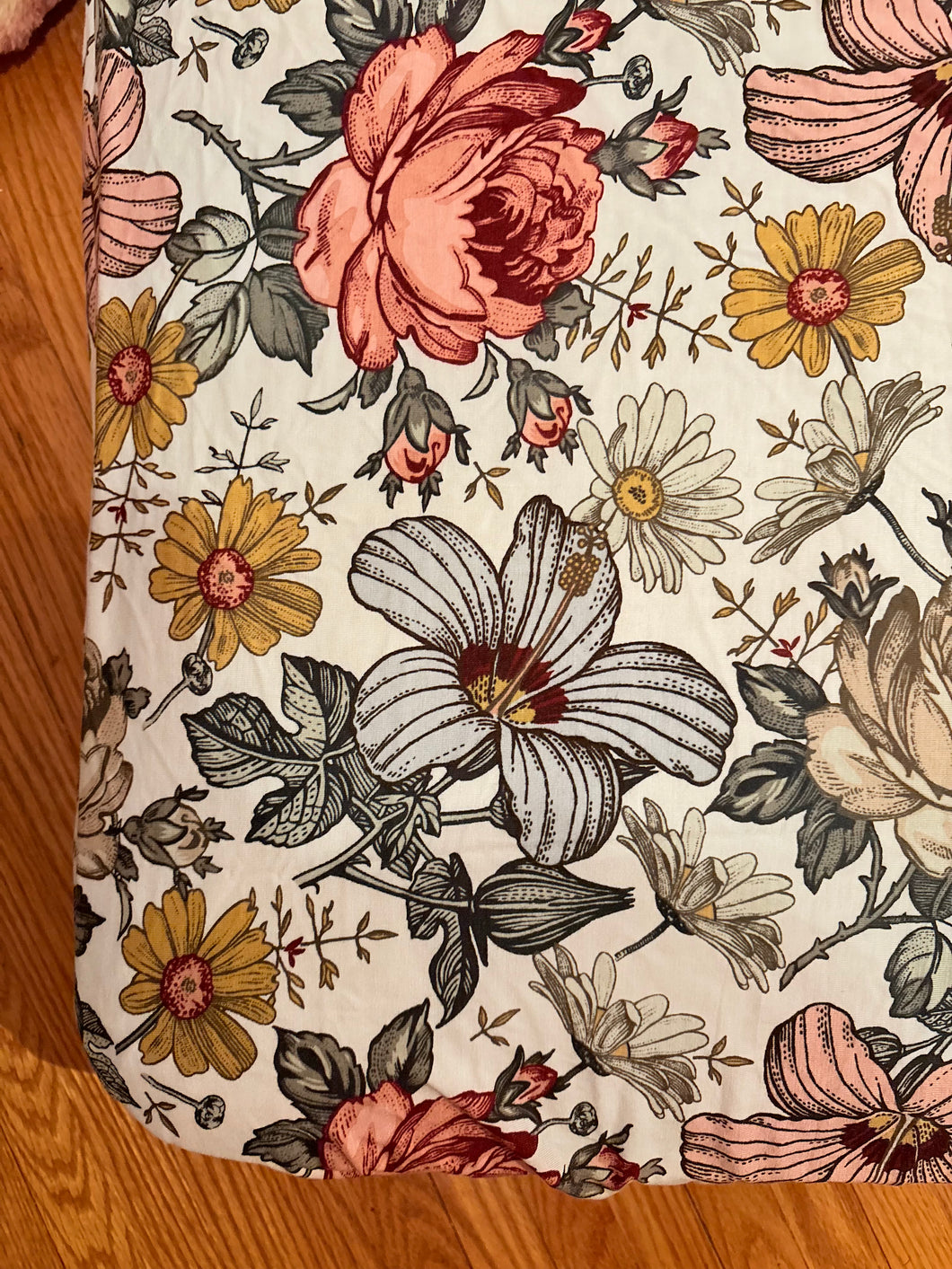 Wildflower Crib Sheet