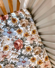 Load image into Gallery viewer, Wildflower Crib Sheet