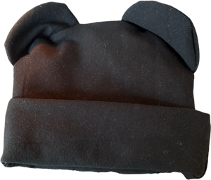 Midnight Peach Bear Hat