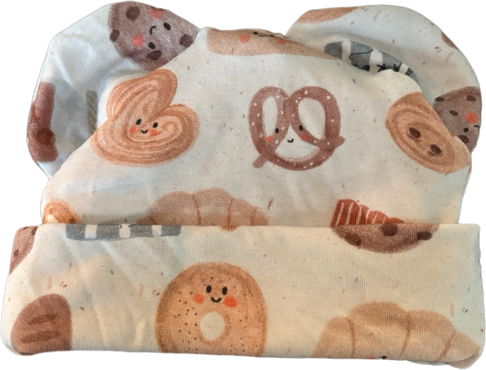 Fresh out of the oven Peach Bear Hat