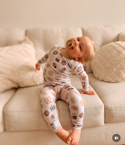 FRESH OUT OF THE OVEN- Zippered Romper