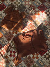 Load image into Gallery viewer, Chocolate  - Zippered Romper