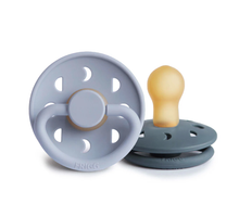 Load image into Gallery viewer, FRIGG Moon Natural Rubber Pacifier 2-Pack (pre-order)
