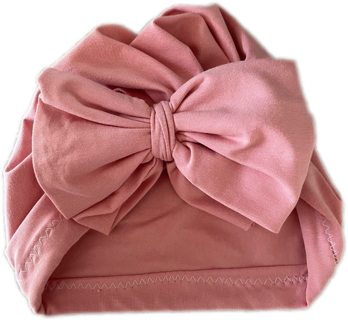 Blush pink headwrap