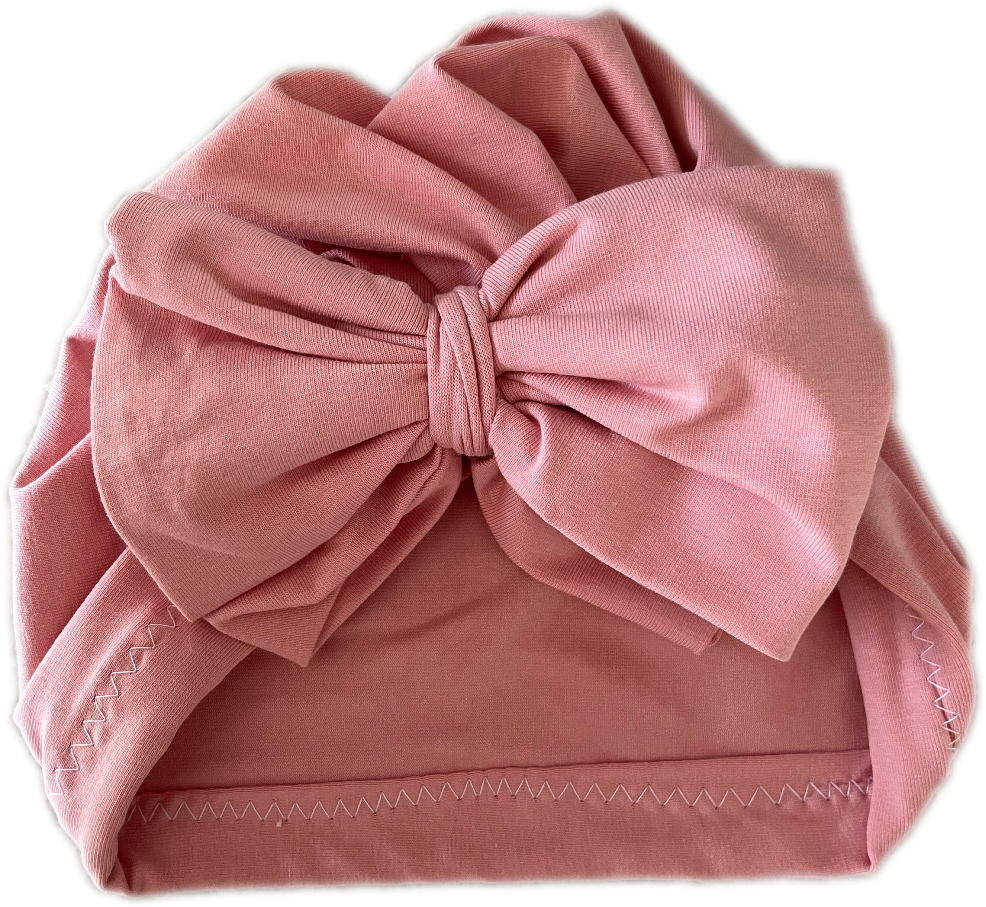 Blush pink headwrap