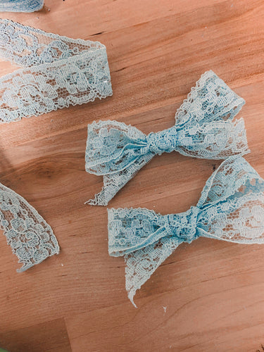 Baby Blue Pigtails set