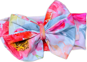 Floral art Peach Tree Bow